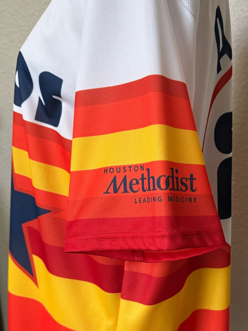Houston Astros Retro Athletic Mesh Jersey - Picture 3 of 6